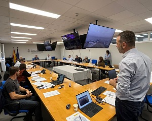 Els membres del comitè de crisi de Port de Tarragona s’entrenen amb simulacions d’emergències al Centro Jovellanos d’Astúries