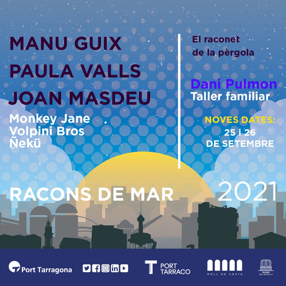 ‘Racons de mar’, el nou cicle musical organitzat pel Port Tarragona, canvia de data per motius climatològics