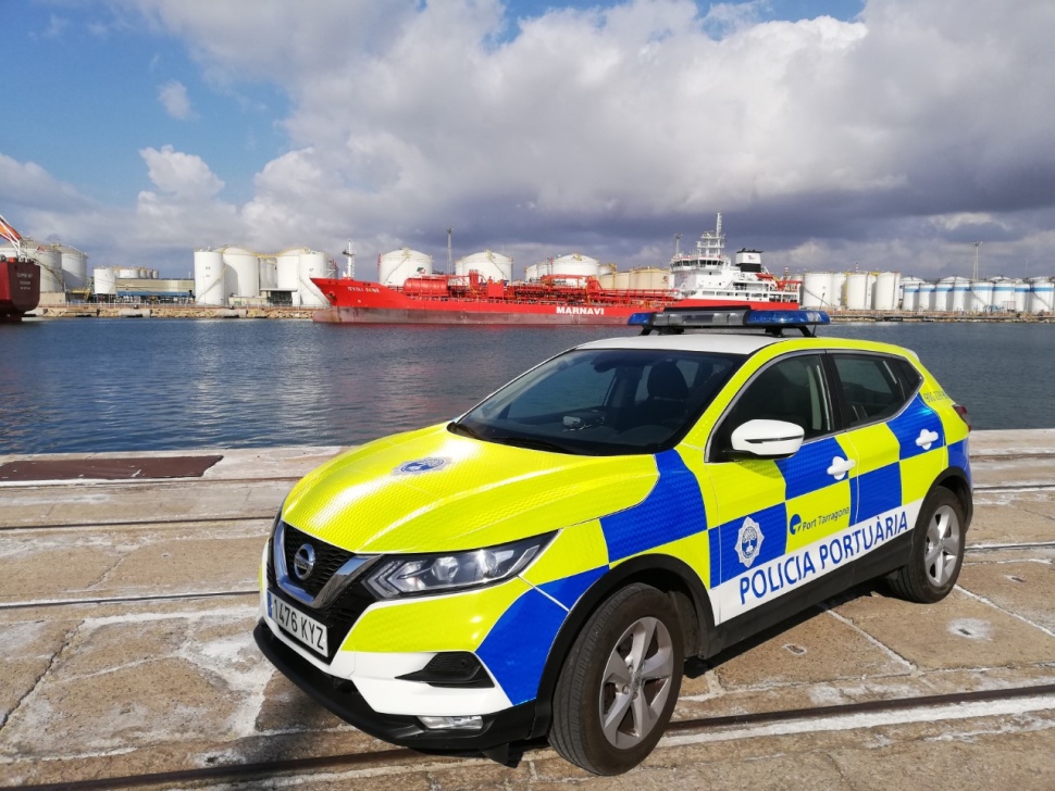 La Policia Portuària del Port de Tarragona incorpora el model visual internacional ‘Battenberg’ als seus vehicles