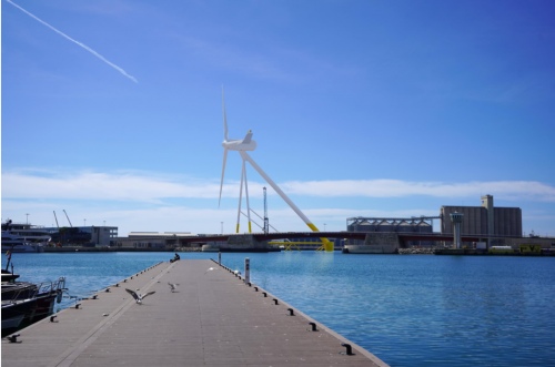 El Port de Tarragona es posiciona per ser un dels principals ports de la Mediterrània per muntar aerogeneradors marítims
