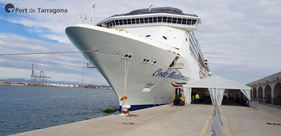 El Port de Tarragona recibe al crucero Costa Mediterranea este viernes