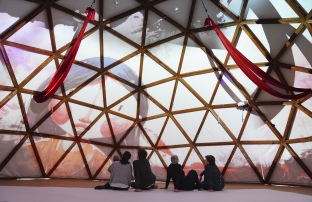 La cúpula de la SOStenibilitat prolonga la seva estada al Moll de Costa fins a Sant Joan