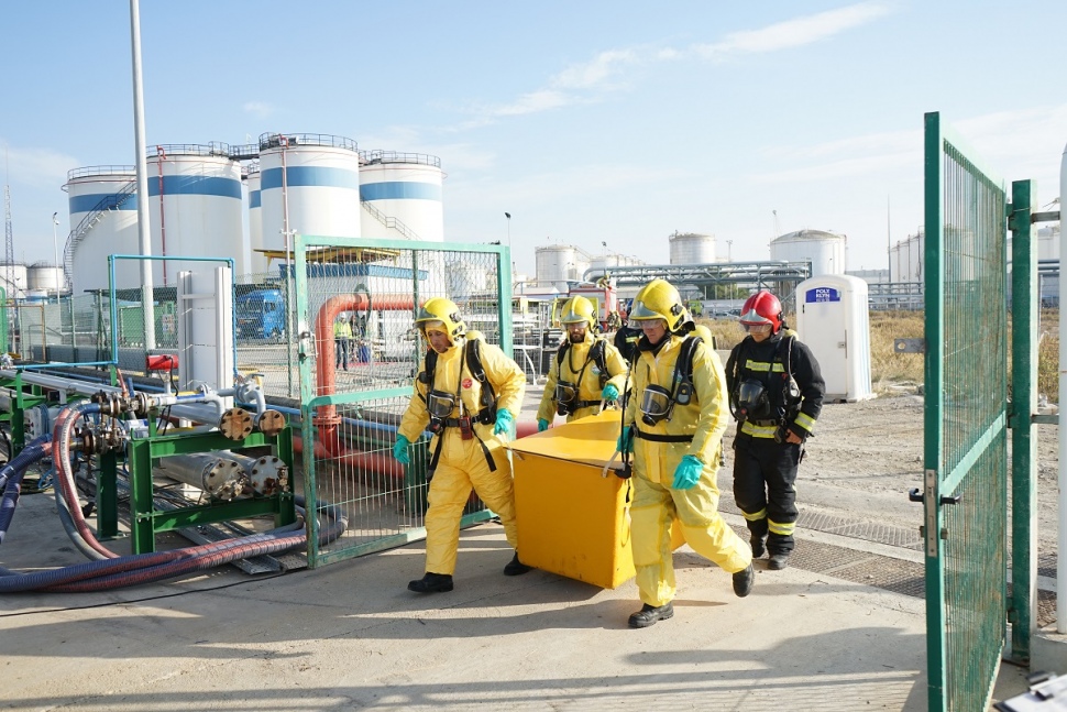 The Port of Tarragona and Vopak Terquimsa carry out a successful emergency drill