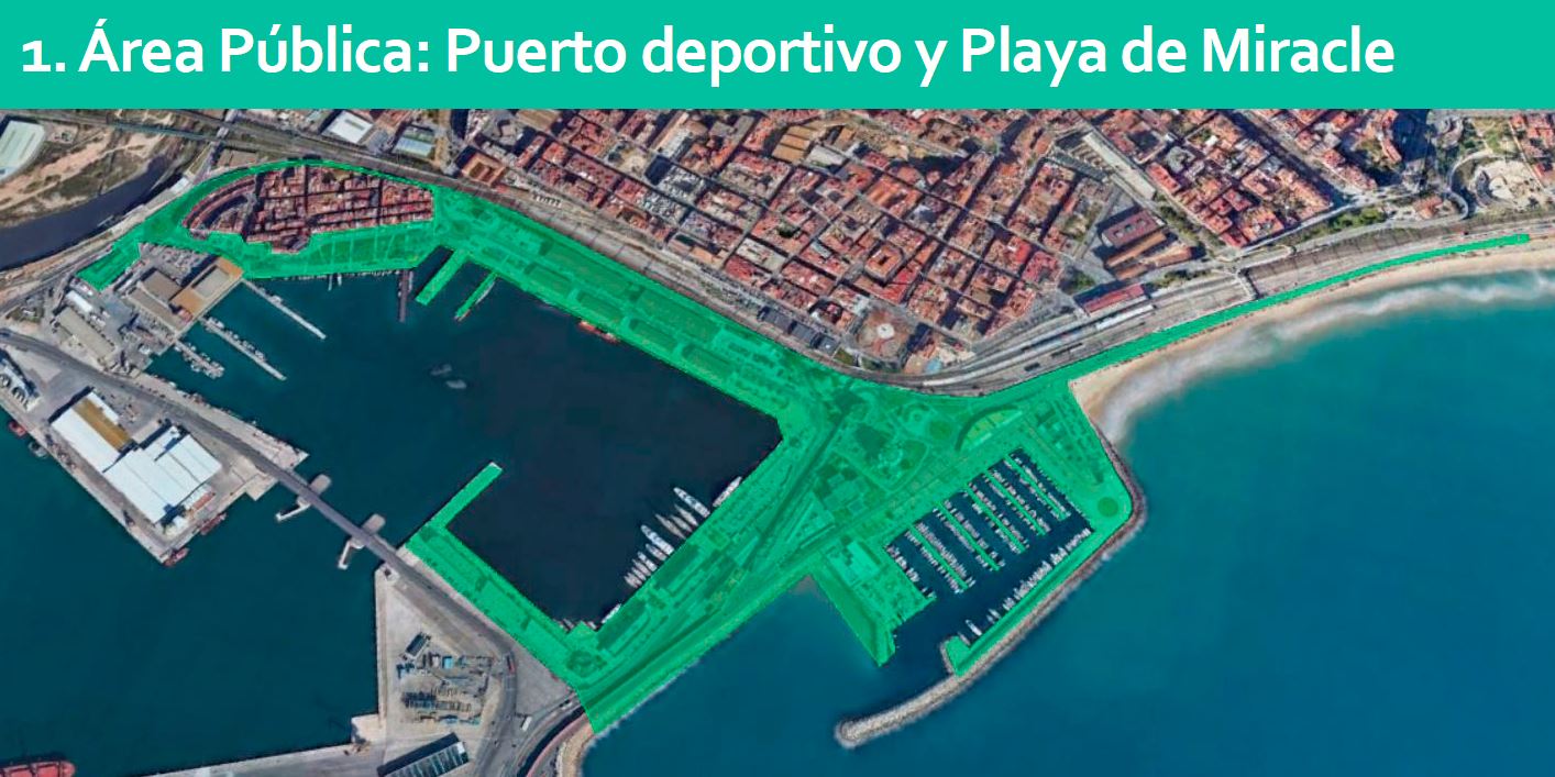 1. Àrea Pública - Port Esportiu i Platja del Miracle