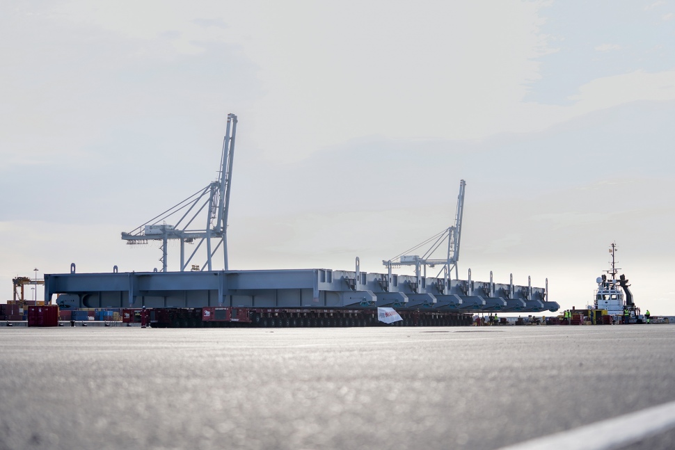 Conclou l’operativa del synchrolift construït al Port de Tarragona