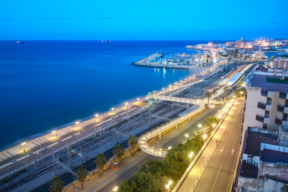 The Port of Tarragona footbridge, prize winner at the Third Infrastructure Night