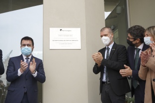 El president de la Generalitat de Catalunya, Pere Aragonès, inaugura la Seu Institucional del Port Tarragona