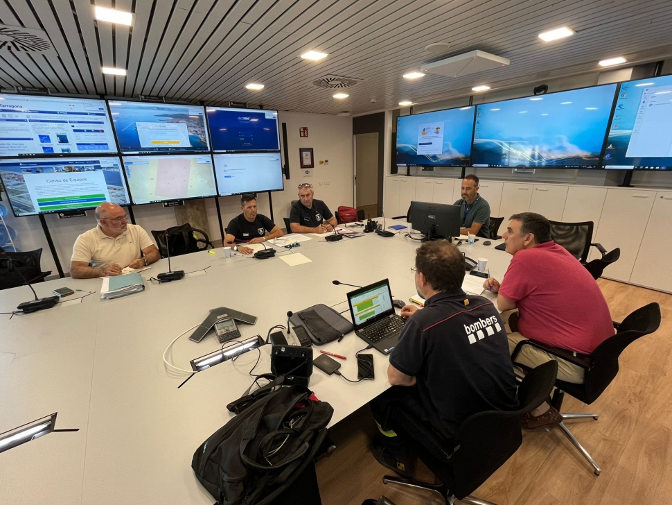 Els Bombers d’Alacant interessats en el model de gestió d’emergències del Port de Tarragona