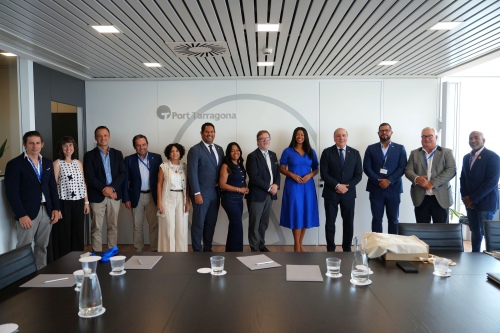 Una delegació de la República Dominicana visita Port Tarragona per estudiar oportunitats de negoci i estrènyer vincles culturals