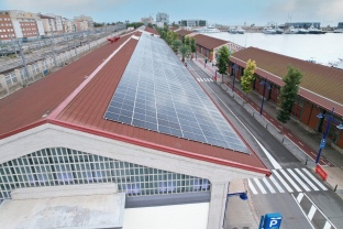 Port Tarragona comença l’obra per a la instal·lació dels panells fotovoltaics al Refugi 1