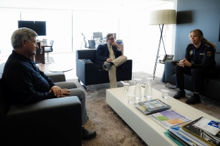 Reunió amb la nova Cap Provincial de Tarragona de la Policia Nacional