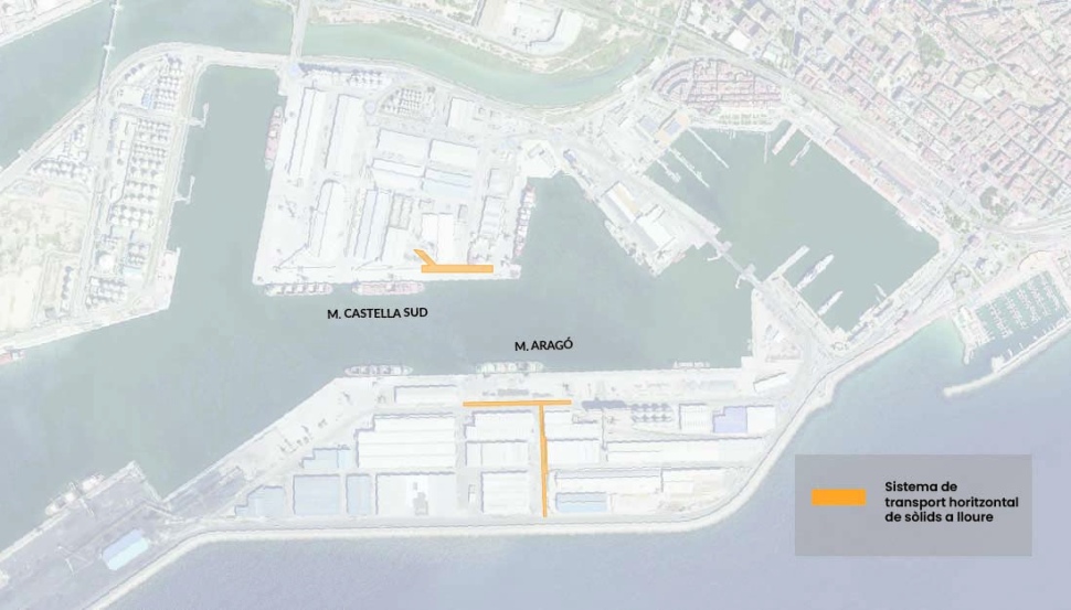 Port Tarragona adjudica a Ership i a Noatum la construcció i explotació de dos sistemes de cintes transportadores de cereals  