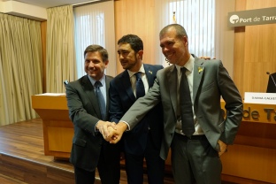 Calvet agraeix la tasca de Josep Andreu al capdavant del Port de Tarragona i presenta Josep Mª Cruset com a nou president