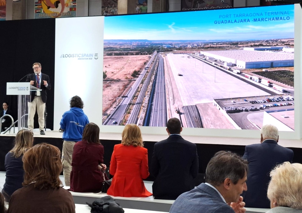 La PortTarragona Terminal Guadalajara-Marchamalo es presenta a la fira Logistics Spain com la porta de la zona centre al Mediterrani i Europa