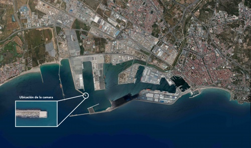 El Port de Tarragona millora la seguretat dins del recinte portuari amb una càmera d’última generació