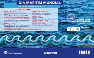 El Port de Tarragona celebra el Dia Marítim Mundial amb un programa d’activitats al  Moll de Costa