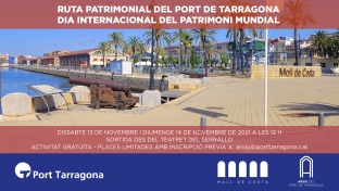 L’Arxiu del Port celebra el Dia Internacional del Patrimoni Mundial organitzant sortides per conèixer la ‘Ruta Patrimonial del Port Tarragona’