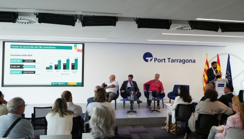 La VII Trobada pel Corredor Mediterrani reuneix una cinquantena d’experts en dret portuari i del transport a Port Tarragona