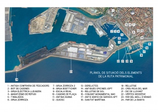 El Port de Tarragona ret homenatge a les persones que van construir el primer tram del dic de Llevant