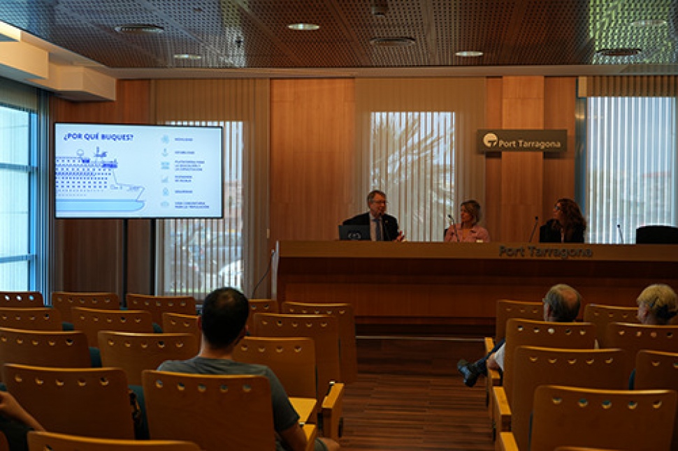 Gerardo Vangioni destaca la missió de Mercy Ships en una conferència al Port de Tarragona