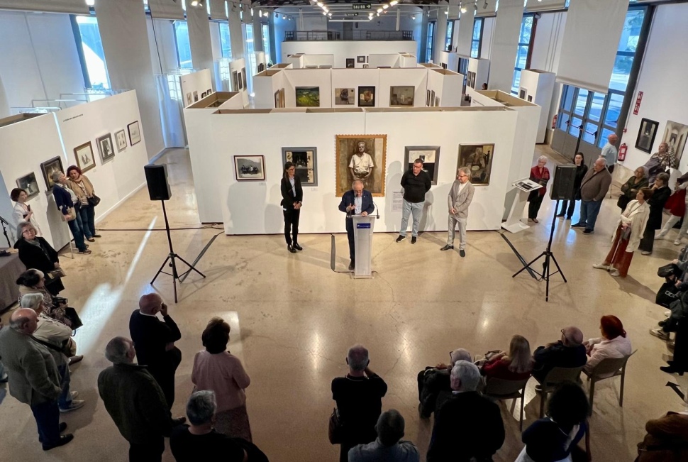 El Tinglado 1 del Moll de Costa acull una exposició retrospectiva inèdita amb més de 140 obres del pintor Rafael Català