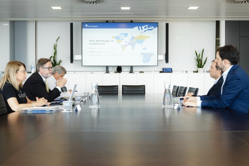Port Tarragona i la secretaria d’Afers Econòmics i Fons Europeus fan seguiment de les inversions finançades pels Next Generation