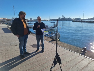 Una innovadora experiència educativa, amb tecnologia 360 i ulleres de realitat virtual, visita el Serrallo i el Museu del Port