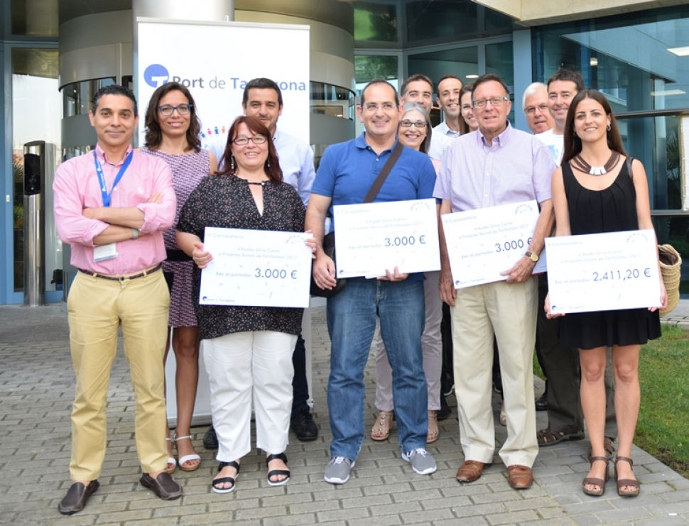 Les quatre entitats del territori premiades en la III Convocatòria d’Ajudes Socials PortSolidari