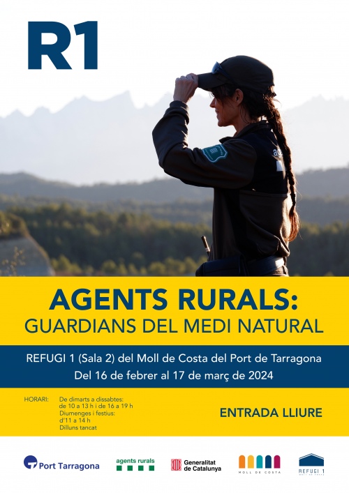 L’exposició ‘Agents rurals: guardians del medi natural’ arriba al Moll de Costa de Port Tarragona