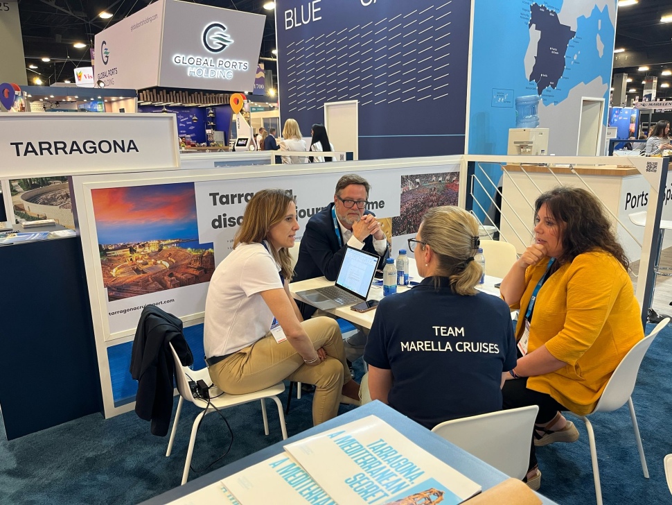 Port Tarragona, fiel a su cita con la Seatrade Cruise Global, hace avances en la programación de las próximas temporadas