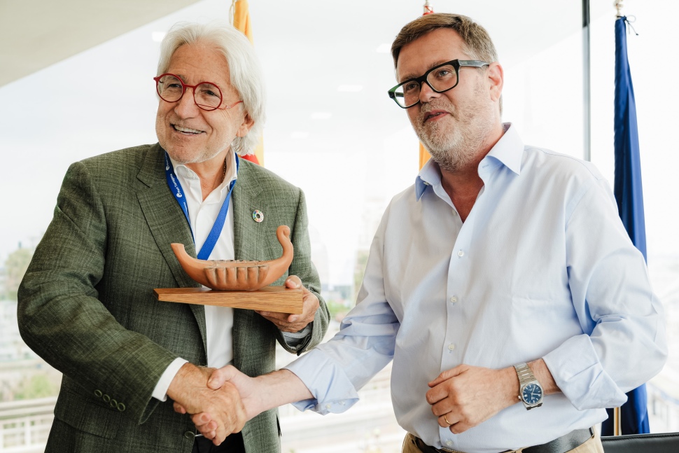 El president de Foment del Treball visita el Port de Tarragona