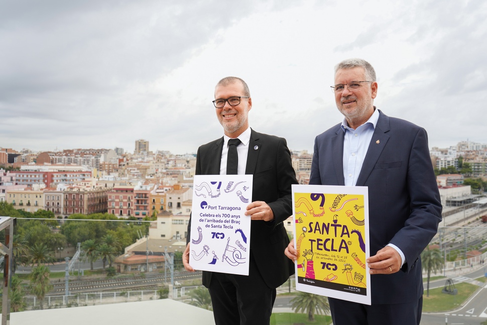 Port Tarragona patrocinador principal dels actes commemoratius dels 700 anys de Santa Tecla de Tarragona