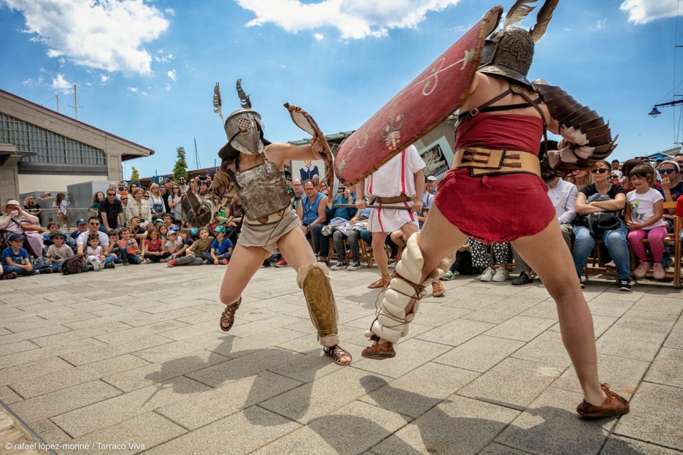 El Port de Tarragona atrau l’atenció del primer cap de setmana de Tarraco Viva