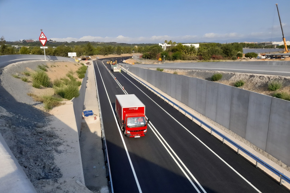 La ZAL de Port Tarragona fa un altre pas endavant amb la finalització de les obres del pas soterrat de la C31B