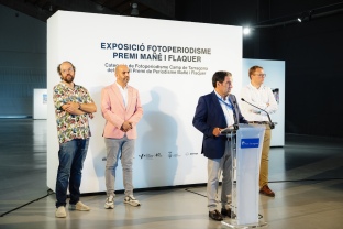 Inaugurada l&#039;exposició de fotoperiodisme del Camp de Tarragona al Refugi 1 del Moll de Costa