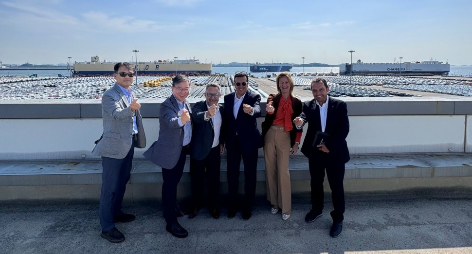 Port Tarragona estreny relacions amb la cadena logística del vehicle d’importació a Corea del Sud
