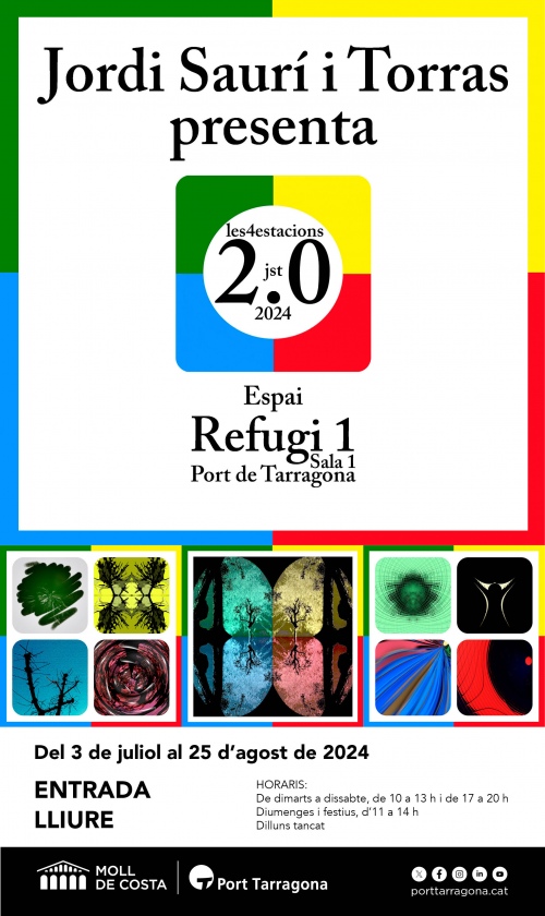 La sala 1 del Refugi 1 del Port Tarragona acull la mostra ‘Les 4 estacions 2.0’ del vallenc Jordi Saurí