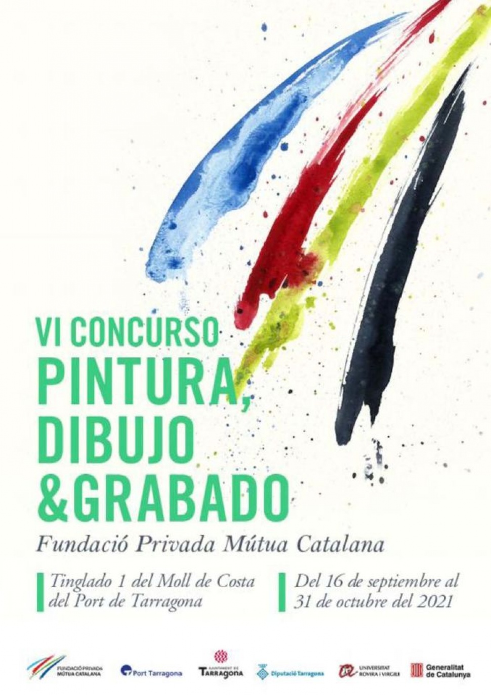 El Tinglado 1 del Port Tarragona, punt de recepció de les obres del concurs de pintura de fundació Mútua Catalana