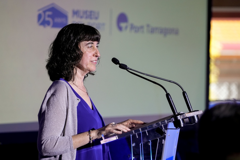 Mercè Toldrà, directora del Museu del Port de Tarragona, pregonera de les Festes de la Mare de Déu del Carme del Serrallo
