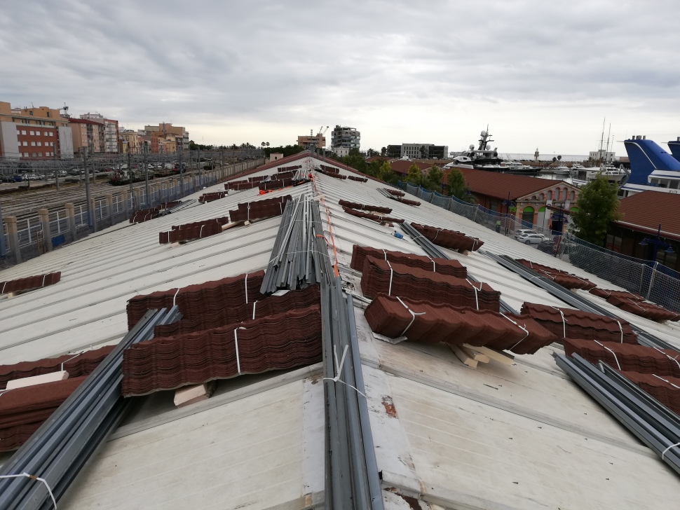 Les obres del Museu del Port de Tarragona superen la fase de desmuntatge de la coberta