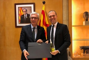 Primeras visitas institucionales del presidente del Port, Josep Maria Cruset