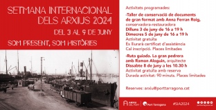 El Port de Tarragona celebra la setmana dels Arxius amb nova programació cultural