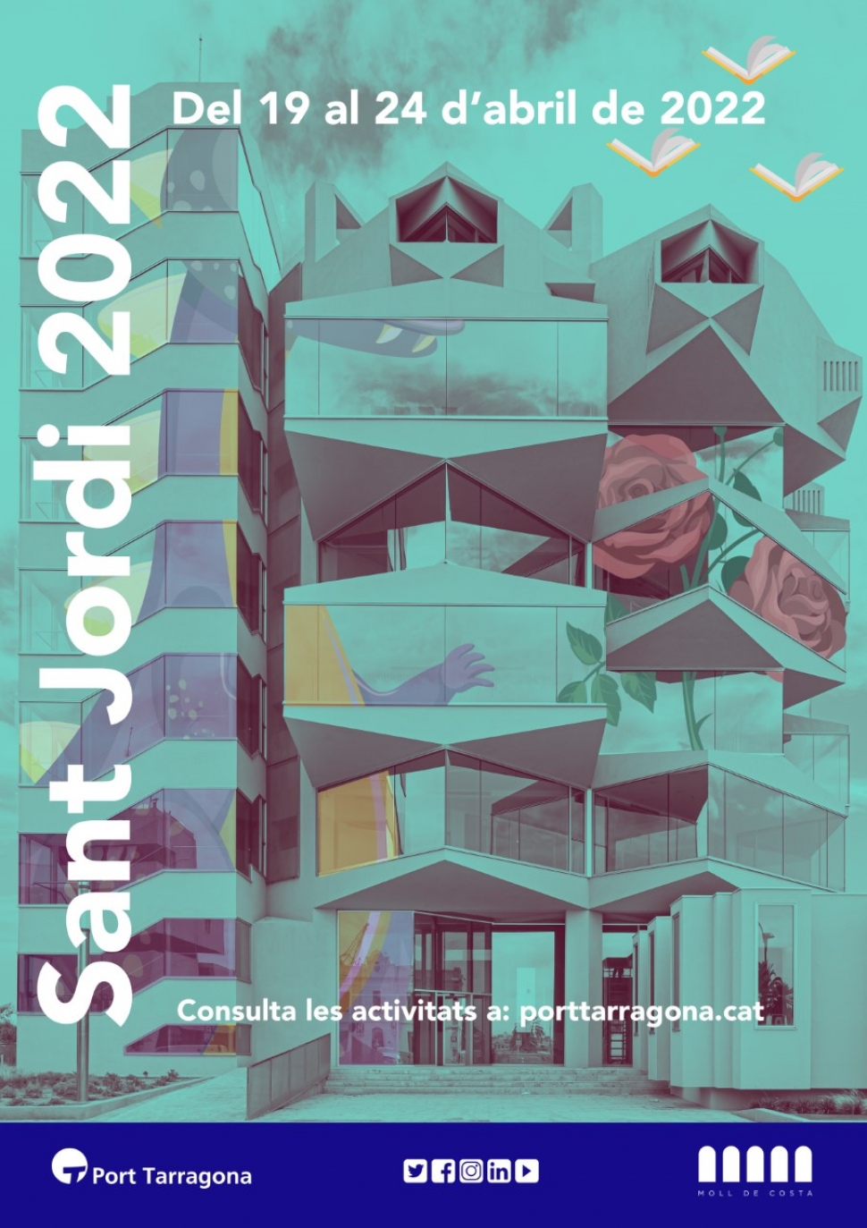 Sant Jordi 2022 arriba al Port de Tarragona amb activitats culturals i novetats editorials