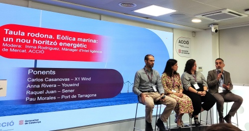 Port Tarragona explica la seva estratègia per ser hub d’eòlica marina flotant en una jornada organitzada per ACCIÓ