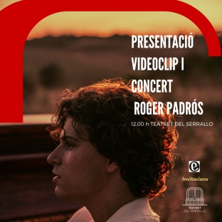 Concert-Vermut al Teatret del Serrallo per presentar el treball de Roger Padrós, guanyador del premi PortTarragona PortAutors/es 2021