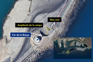 Port Tarragona millora la vialitat del dic de Llevant al Far de la Banya