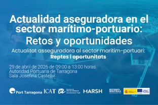 Port Tarragona acull una jornada sobre els reptes i oportunitats del mercat assegurador en el sector marítim-portuari