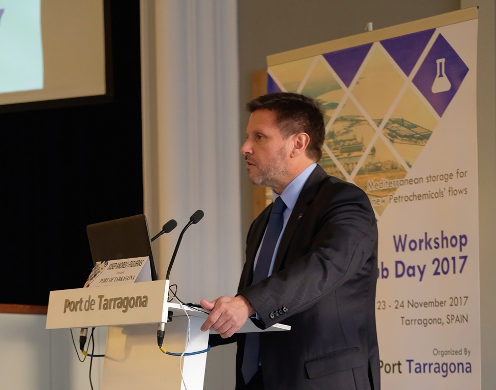 The Port of Tarragona is promoting itself as a regional hub for bulk liquids in the first edition of the Hub Day Workshop