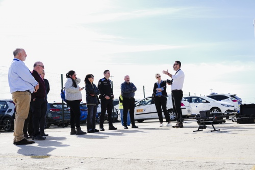 Port Tarragona organitza una jornada sobre la formació de drons portuaris per a tècnics de Salvament Marítim
