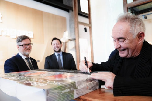 El xef Ferran Adrià, ponent en una jornada sobre gastronomia i sector primari al Museu del Port
